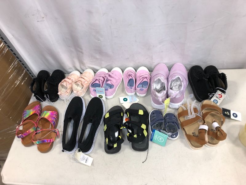 Photo 1 of Assorted Target shoes bundle **ASSORTED SIZES AND STYLES BUNDLE** 