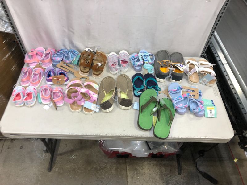 Photo 1 of Assorted Target shoes bundle **ASSORTED SIZES AND STYLES BUNDLE** 