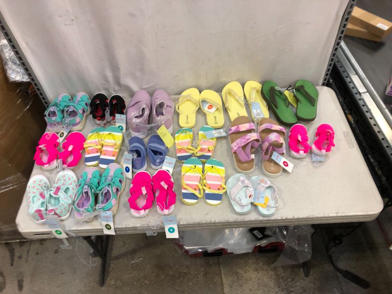 Photo 1 of Assorted Target shoes bundle **ASSORTED SIZES AND STYLES BUNDLE** 