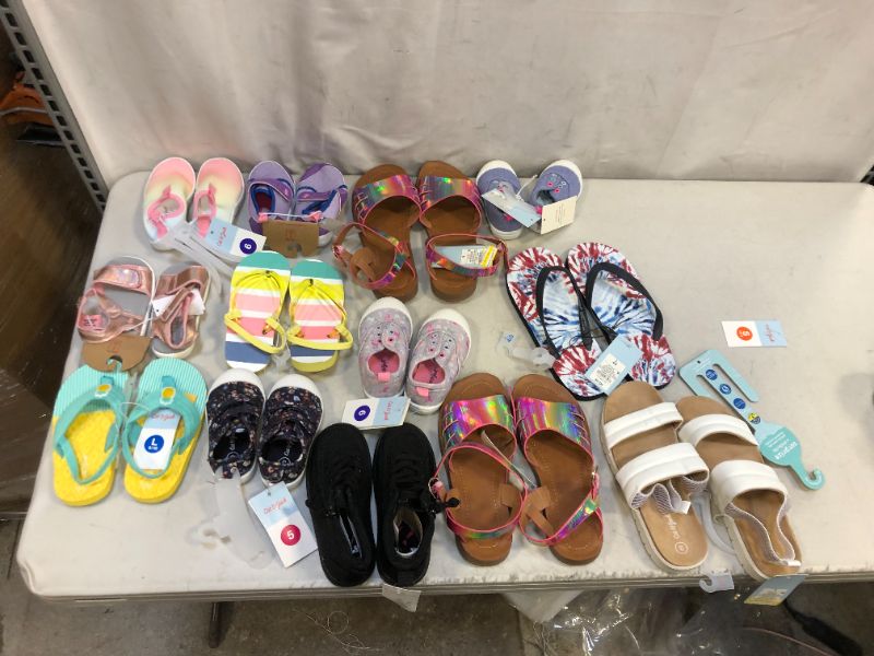 Photo 1 of Assorted Target shoes bundle **ASSORTED SIZES AND STYLES BUNDLE** 