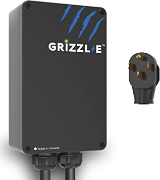 Photo 1 of Grizzl-E Level 2 EV Charger, 16/24/32/40 Amp, NEMA 14-50 Plug/06-50 Plug, 24 feet Premium Cable, Indoor/Outdoor Car Charging Station, Classic/Avalanche/Extreme (Classic 14-24-PB)…
