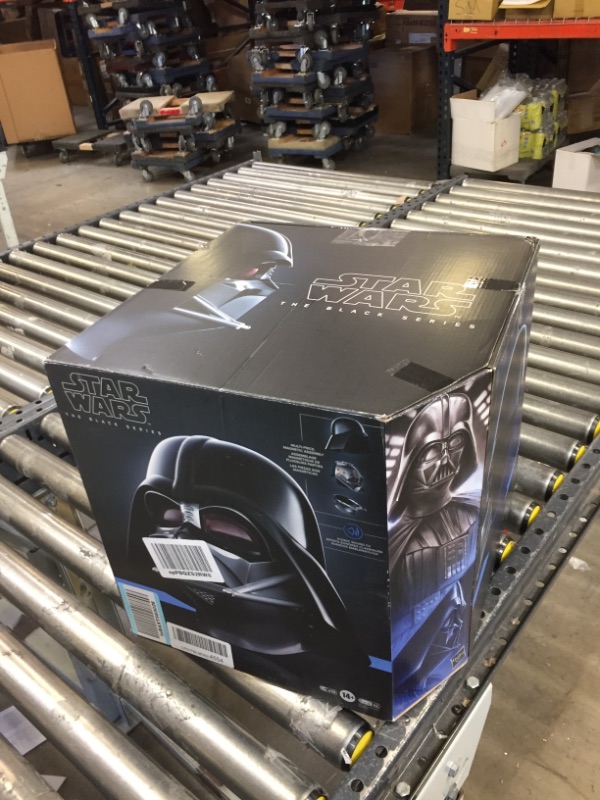 Photo 1 of Star Wars The Black Series Darth Vader Premium Electronic Helmet, Star War: OBI-Wan Kenobi Roleplay Collectible Toys for Kids Ages 14 and Up