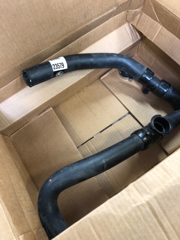 Photo 2 of Gates 23579 Molded Coolant Hose--------very Used----------missing some hardware/items 
