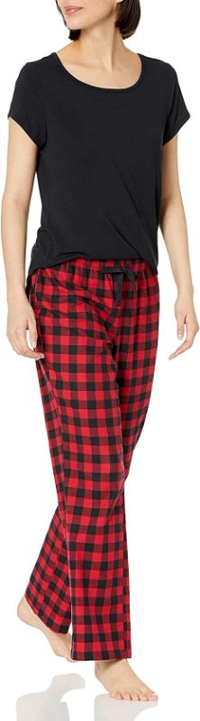 Photo 1 of Amazon Essentials Women's Flannel Sleep Pant,. SIZE S 