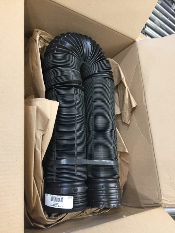 Photo 2 of Amerimax 4 In. X 12 Ft. Flex-drain Expandable Perforated Drainage Pipe
