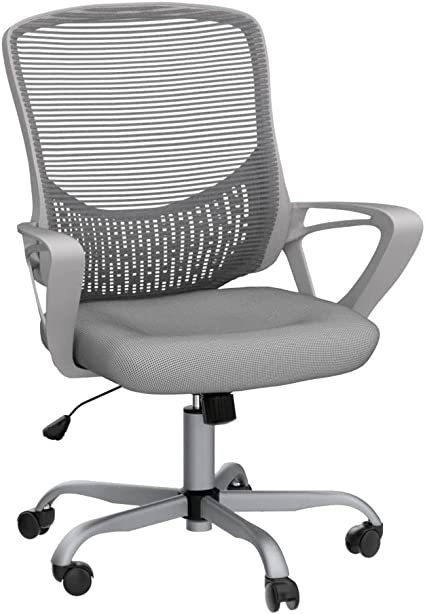 Photo 1 of Office Chair Ergonomic Computer Chair Mesh Back Desk Chair Mid Back Task Chair with Armrests/Height Adjustable for Home Office Gaming

