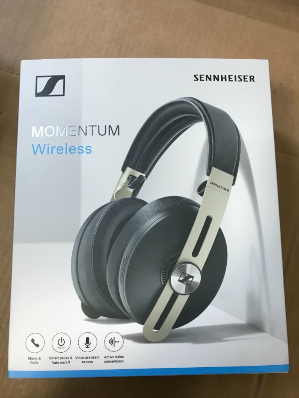 Photo 4 of Sennheiser Momentum Wireless Over-Ear Headphones - Black -- FACTORY SEALED 
