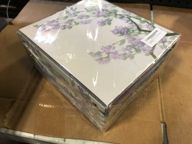 Photo 1 of Fashion Design Binder 1 Inch,HYUNLAI 1 inch Art Binder,Holds Up to 8.5''11'' Paper,for Home,Office,and School Supply,6 Pack, YL-12 D-1 Inch -- FACTORY SEALED 