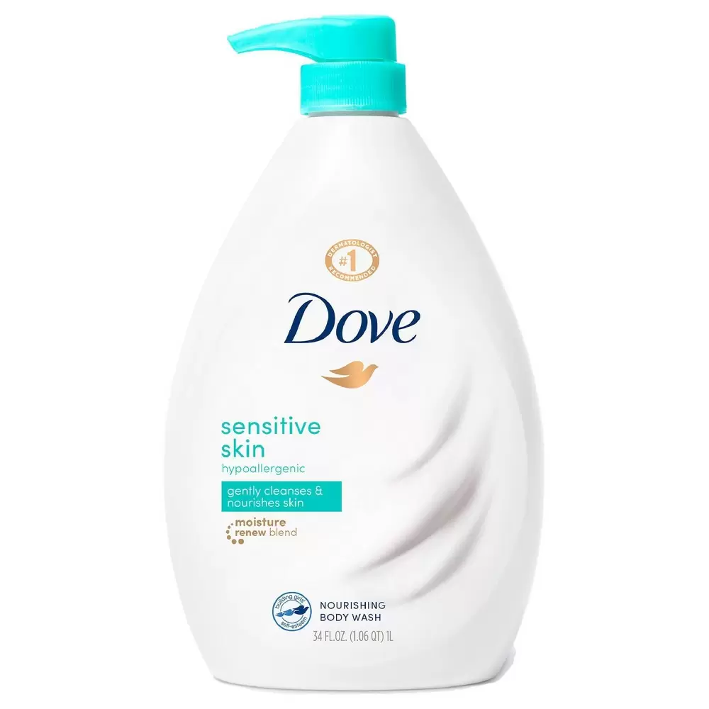 Photo 1 of  Dove Beauty Sensitive Skin Body Wash - 34 fl oz