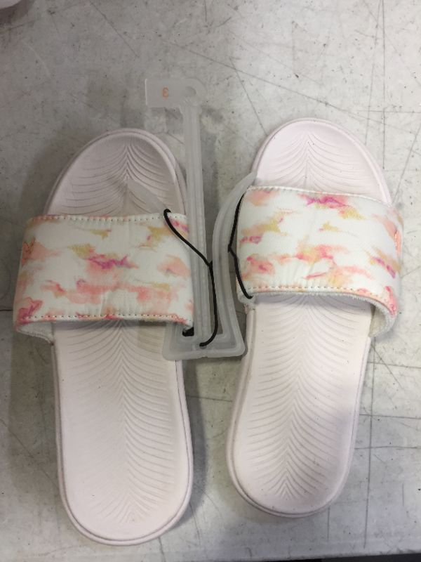 Photo 2 of Kids' Cypress Slip-on Slide Sandals - All in Motion White 3
