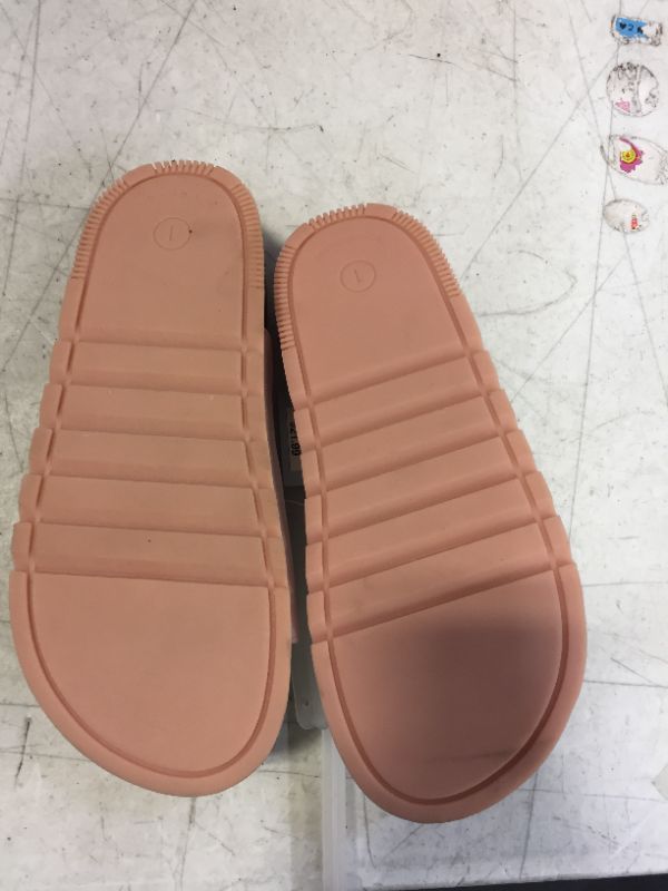 Photo 1 of Girls' Claire Slip-on Footbed Sandals - Cat & Jack White 1
