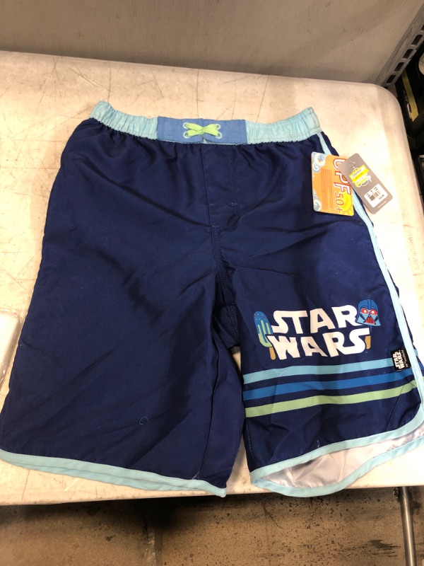 Photo 2 of Boys' Star Wars Swim Trunks - - Disney Store. size 11 
