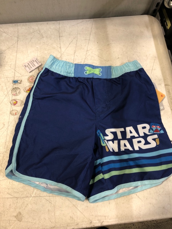 Photo 2 of Boys' Star Wars Swim Trunks - - Disney Store. size 5
