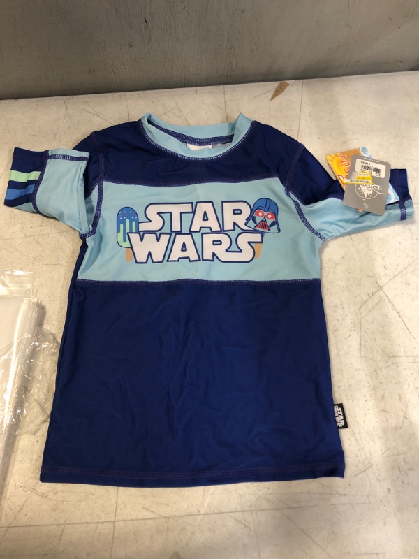 Photo 2 of Boys' Star Wars Rash Guard - - Disney Store. SIZE 5
