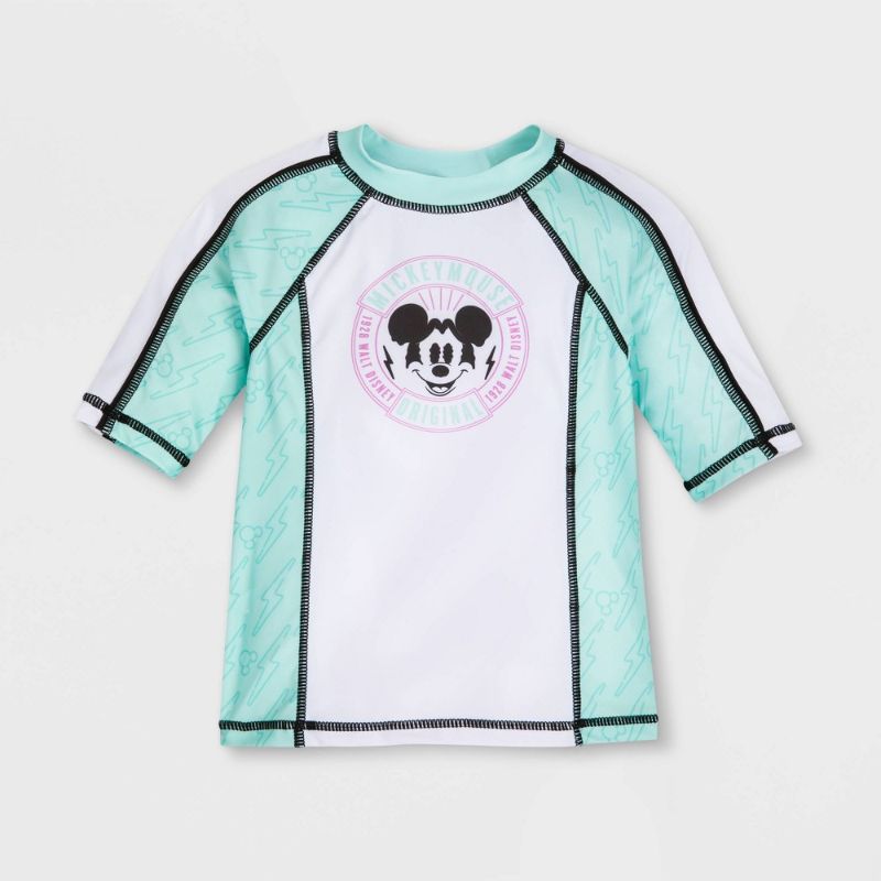 Photo 1 of Boys' Disney Mickey Mouse Rash Guard - size 4 - Disney Store
