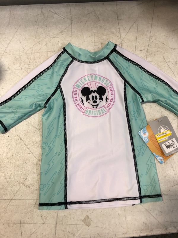 Photo 1 of Boys' Disney Mickey Mouse Rash Guard - size 4 - Disney Store
