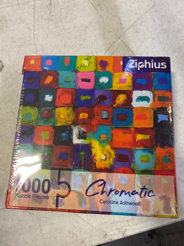 Photo 2 of ZIPHIUS - Chromatic - 1000 Piece Blooming Color Jigsaw Puzzle for Adults Family Youth
