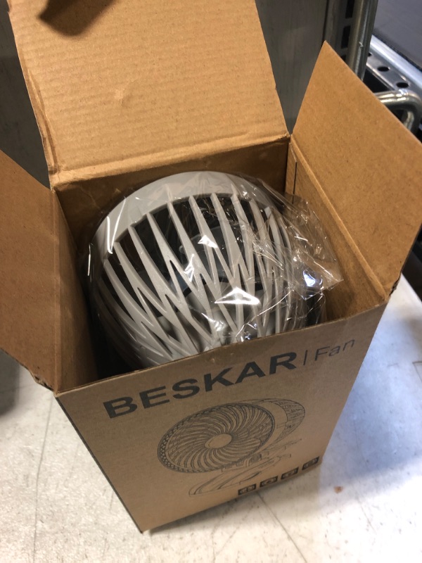 Photo 2 of BESKAR Clip on Fan Small Desk Fan - Personal USB Fan with CVT Speeds and Strong Airflow, Adjustable Tilt, The Quiet Little Fan for Office Home Bed - Supercar Design
