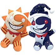 Photo 1 of 2pcs Sundrop and Moondrop Plush Toys 9.8 Inch, FNAF Plushies, Stuffed Animal for Security Fans
