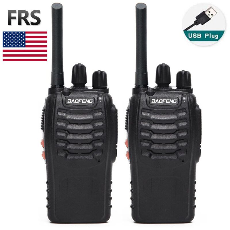 Photo 1 of 2PCS BAOFENG BF-88A FRS UHF462-467MHz License-Free Two Way Radio Walkie Talkie ( NOT TEST) 
