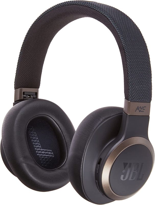 Photo 1 of JBL Live 650BTNC Headphones, Black - Wireless Over-Ear Bluetooth Headphones - Up to 20 Hours of Noise-Cancelling Streaming - Includes Multi-Point Connection & Voice Assistant  ( FACTORY SEALED ) 
