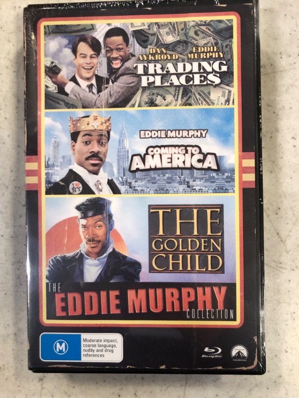 Photo 2 of Coming to America / Trading Places / The Golden Child (Limited Edition VHS Case)
