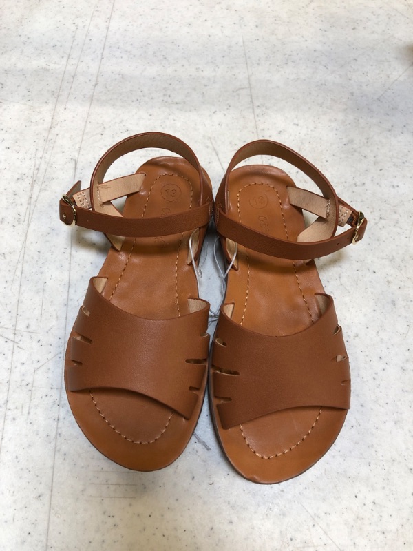 Photo 2 of Girls' Lillian Ankle Strap Sandals - Cat & Jack™ SIZE 13
