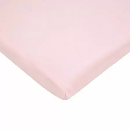 Photo 1 of  American Baby Co. Cotton Cradle Sheet, Pink