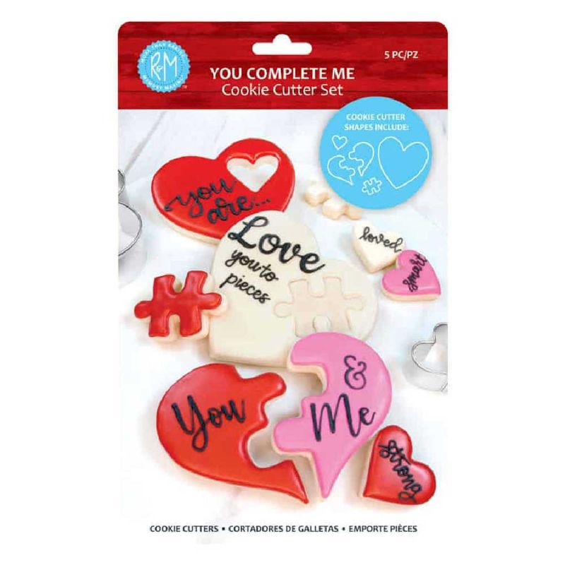 Photo 1 of You Complete Me Cookie Cutter Set

