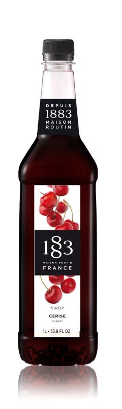Photo 1 of 1883 Classic Flavored Syrups - 1L Plastic Bottle: Cherry -- FACTORY SEALED , BB 10/2023 --