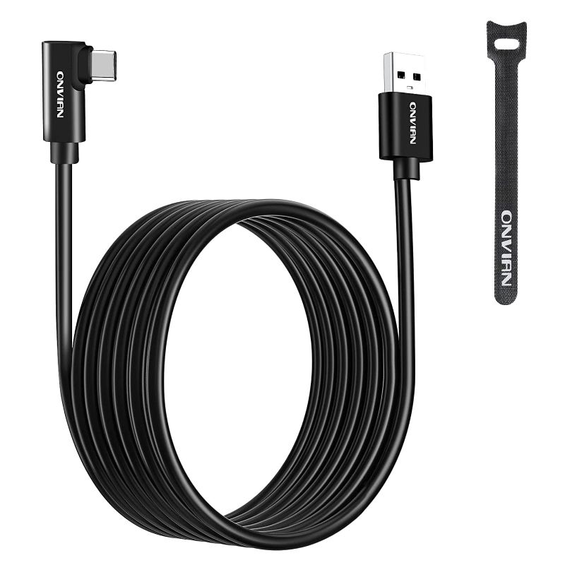Photo 1 of HDMI 2.1 Cable 10ft, Yurnero 8K High Speed 48Gbps Ultra HD HDMI to HDMI Cable(8K@60Hz,4K@120Hz),HDMI Cord Supports 3D and Audio Return Channel,Compatible with Fire TV/PS5/PS4/PS3/PC AND Onvian 20FT Link Cable for Oculus Quest 2, VR Headset Cable for Oculu