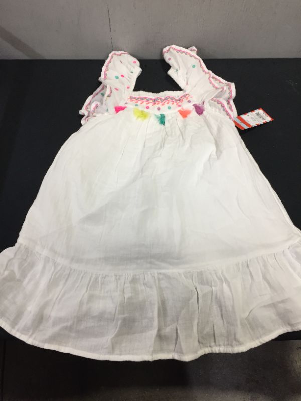 Photo 1 of CAT & JACK- TODDLER GIRL DRESS - SIZE 5T --HAS A SMALL STAIN--
