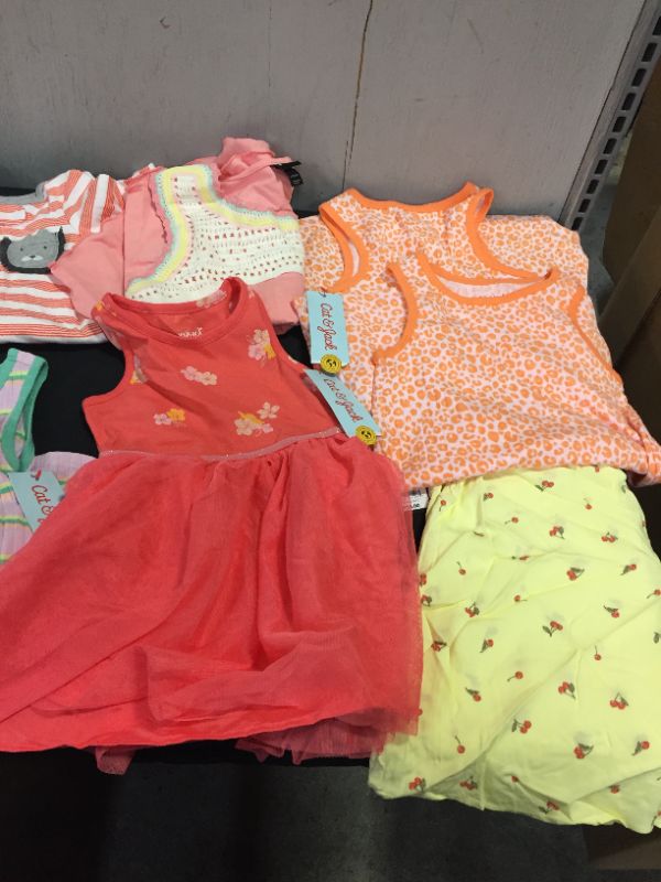 Photo 3 of BAG LOT OF 11 DIFFERENT STYLES AND SIZES OF GIRL CLOTHES --SOLD AS IS ---