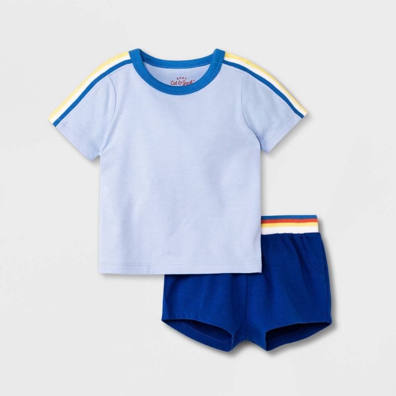 Photo 1 of Baby Boys' 2pc Rainbow Top & Bottom Set - Cat & Jack™
0-3 MONTHS