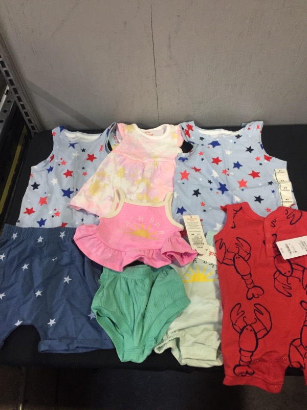 Photo 1 of 8 PCS TODDLER CLOTHING - DIFFERENT SIZES