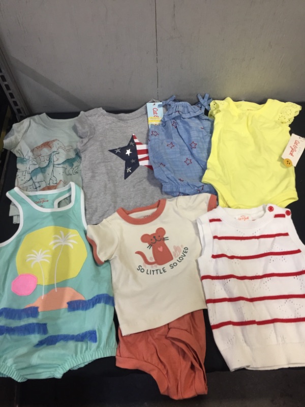 Photo 1 of 8 PCS TODDLER CLOTHING BUNDLE - DIFFERENT SIZES