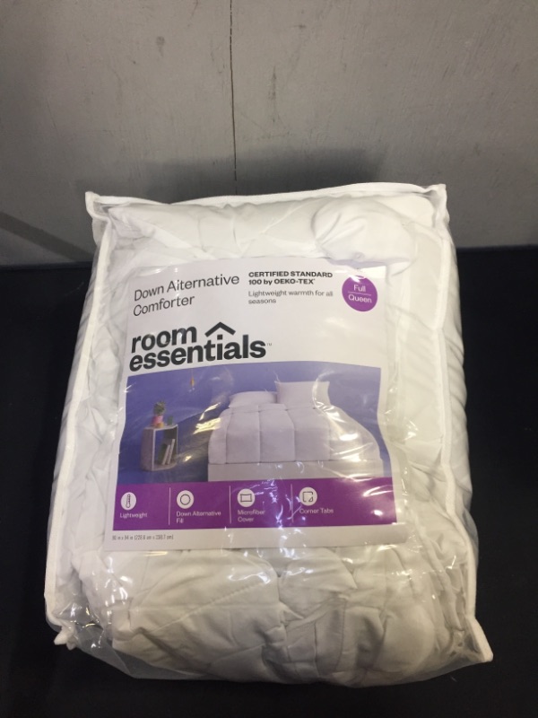 Photo 2 of All Season Down Alternative Machine Washable Comforter - Room Essentials