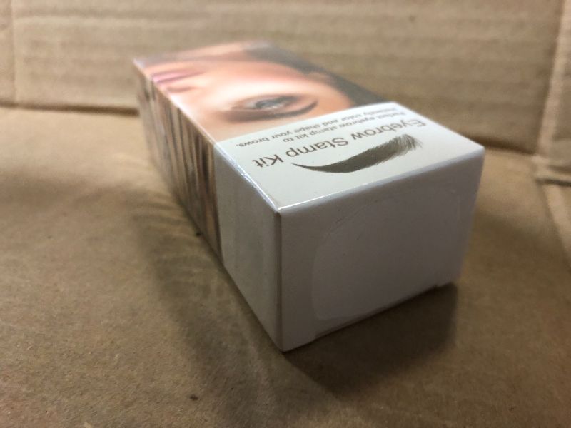 Photo 1 of Eyebrow Stamp and Eyebrow Stencil Kit - Eyebrow Stamp and Shaping Kit for Perfect Brow, Eye Brow Shaping Kit, Long-lasting, Brown
