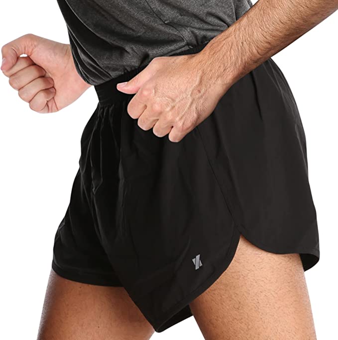 Photo 1 of Fort Isle Mens Running Shorts - Lightweight Breathable Athletic Shorts for Men | Quick Dry Mens Gym Shorts Workout Shorts Men
LARGE