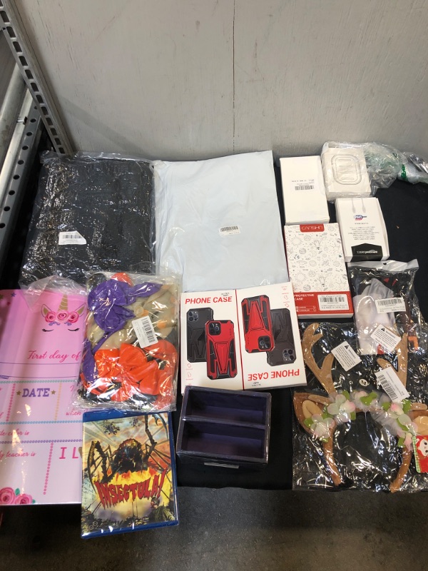 Photo 1 of 14 PCS MISC. ITEMS - BAG LOT