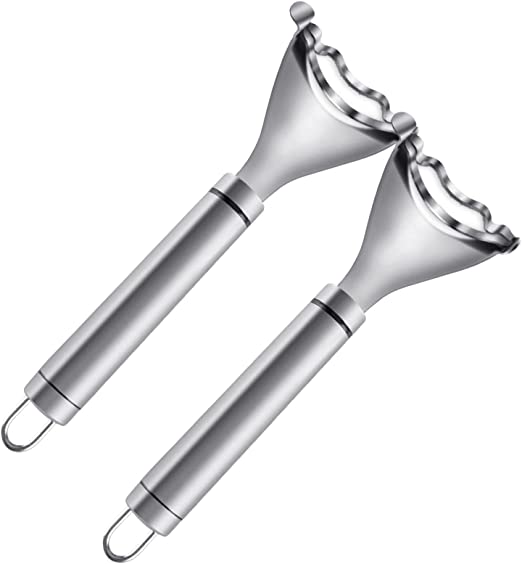 Photo 1 of 2PCS Magic Corn Peeler?Kitchen Gadget?Stainless Steel Corn Thresher with Ergonomic Handle?Corn Stripper Corn Cob Stripper Tool?Thresher Corn Cutter from the Cob
