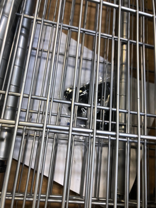Photo 1 of 5 tier metal rack 23"x13.5"