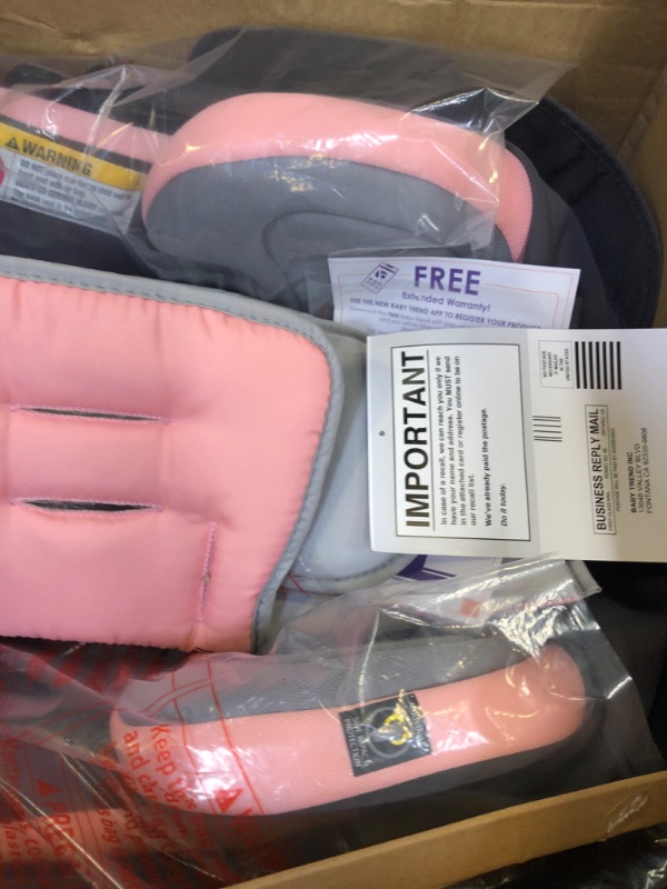 Photo 2 of Baby Trend Cover Me 4 in 1 Convertible Car Seat, Quartz Pink