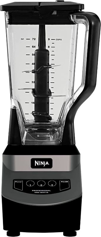 Photo 1 of Ninja NJ601AMZ Professional Blender with 1000-Watt Motor & 72 oz Dishwasher-Safe Total Crushing Pitcher for Smoothies, Shakes & Frozen Drinks, 