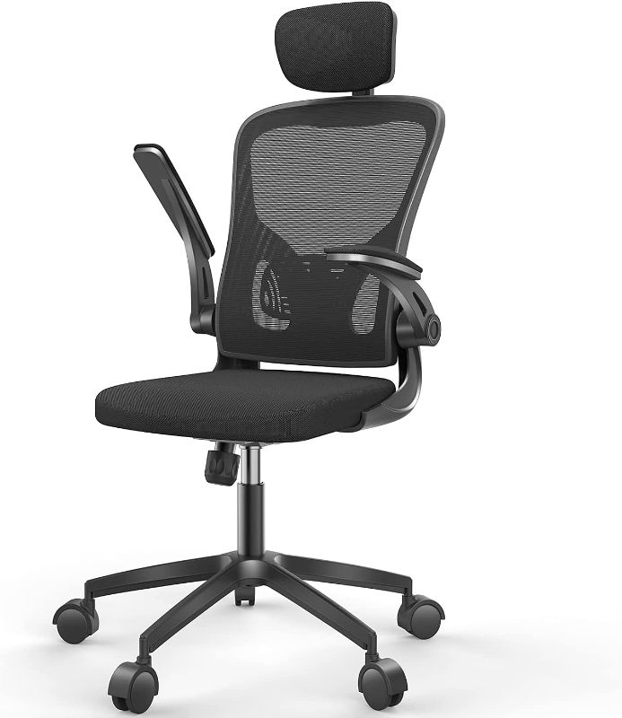 Photo 1 of HUSSAR Ergonomic Office Chairs, Black
