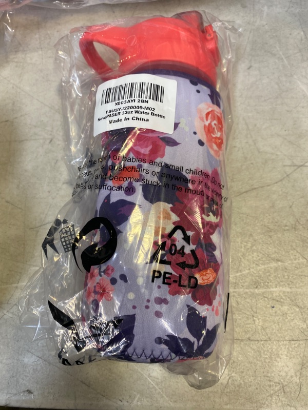 Photo 2 of 32oz water bottle - red & purple gradient 19.99 