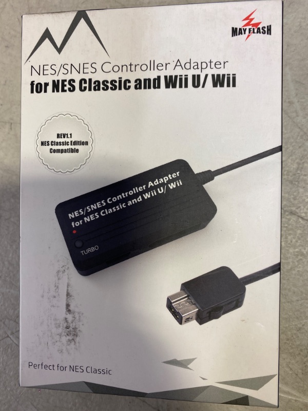 Photo 2 of May Flash NES/SNES Controller Adapter for NES Classic and Wii U/Wii