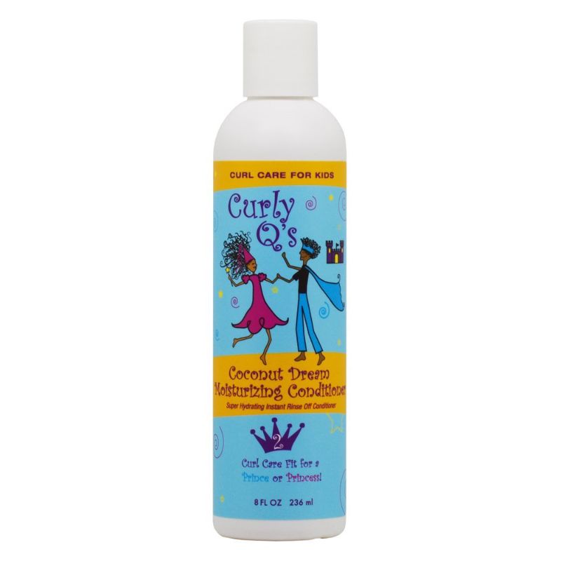 Photo 1 of CURLS Kids Coconut Dream Moisturizing Conditioner - Detangles Hair In A Snap - Adds Moisture and Softness To Your Child's Dry Hair - For All Curl Types - 8 Ounces
