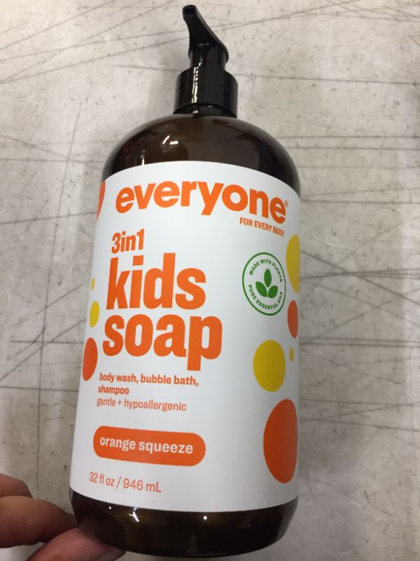 Photo 2 of Everyone Soap for Every Kid, Orange Squeeze, 32 Ounce
