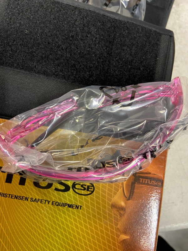 Photo 4 of ***PINK GLASSES, Titus 3 Series 37 NRR Noise Reduction Hearing Protection & G20 All-Sport Z87.1 Safety Glasses Combos
